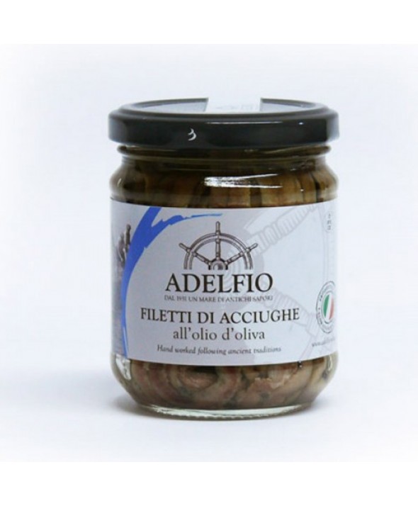 Filetti di Acciughe all'olio di oliva